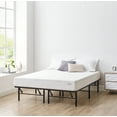 Allswell 14" Convertible High Platform Metal Bed Frame, Queen/King
