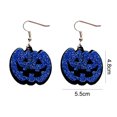 thumbnail image 2 of Boucles d'Oreilles Halloween, Boucles d'Oreilles Citrouille Alternatives Rétro Exagérées, 2 of 5