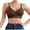 Brown, variant on biudgviw Everyday Bras for Women Seamless Scalloped V Neck Adjustable Strap Push up Bras Lightweight Liftup Wireless Bras