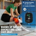 thumbnail image 5 of SUWU Heated Knee Massager Shoulder Heating Pads Elbow Brace 3 in 1 with Vibration, Cordless Rechargeable Heating Knee Warmers Wrap for Shoulder Elbow Knee Stress Relief 1 Packs, 5 of 7