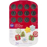 24-cavity Christmas Shaped Cookie Pan