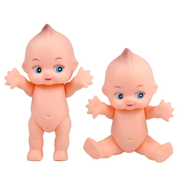 Muñeca de silicona segura de 16,5 cm, juguete de médico para niños, juguete de simulación para niños y niñas, juguete educativo para bebés