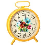 The Pioneer Woman Floral Table Clock, 8.25"