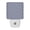 Blue, variant on Black and Beige Checkered LED Night Light, Classical Charcoal Gingham Plaid Night Lights plug into Wall with Smart Sensor Dusk to Dawn Sensor for Nursery Bedroom 2.95x4.5in