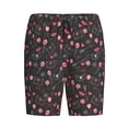 thumbnail image 3 of Yiaed Valentine'S Day for Men's Soft Sleep Pajama Short Lounging Pajama Shorts-XX-Large, 3 of 8