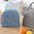 thumbnail image 6 of Bento Case Clearance! Huayishang Portable Thermal Insulated Handle Lunch Box with Outdoor Picnic Storage Bag Ideal for Adults for Work School Travel and Hiking and Easy to Carry, 1* Meal Bag, 6 of 6