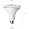 thumbnail image 6 of SYLVANIA 14W (120W Equivalent) Soft White Dusk to Dawn Flood Light Bulb, PAR38 (2 pack), 6 of 8