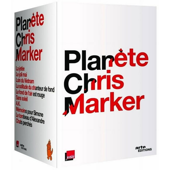Planet Chris Marker 14 Film Collection - 10-DVD Box Set ( La jet e / Sans Soleil / Le joli mai / Jouer a Paris / D'un lontain regard / Loin du Vietnam / [ NON-USA FORMAT, PAL, Reg.2 Import - France ]