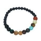 thumbnail image 1 of Pulsera solar con piedras y cuentas, tema planetario, pulsera única y natural, 8 pulseras, 1 of 7
