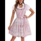 thumbnail image 1 of Trajes de Oktoberfest para Mujer: Vestido Dirndl para el Traje Tradicional Bávaro Alemán Rosa L, 1 of 8