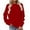 Wine, variant on WXLWZYWL Trendy Sweatshirts For Women 2023 Women Long Sleeves Casual Shirts Solid Color Round Neck Sweatshirt Crewneck Pullover Tunic Tops