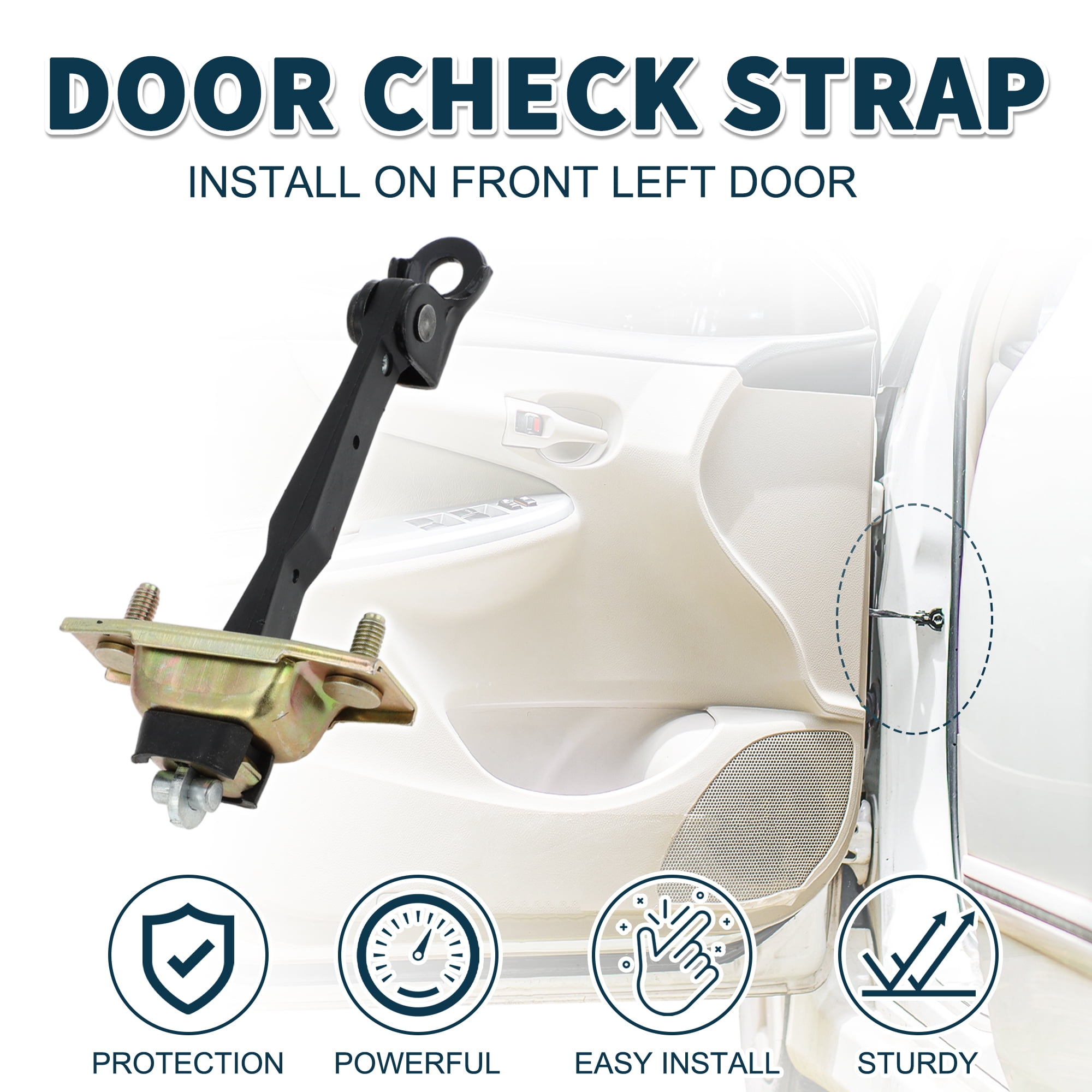 Unique Bargains Door Check Strap Stopper Limiter for Toyota Camry and for Lexus ES300