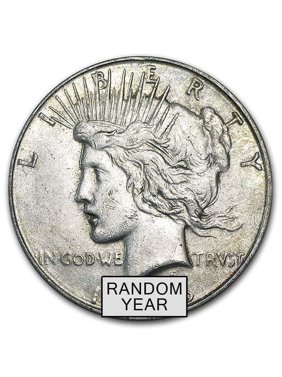 1922-1925 Peace Silver Dollar VG-XF (Random Year)
