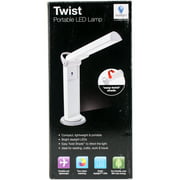 Twist Portable Compact LED Lamp-White
