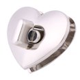 thumbnail image 3 of Sonew Metal Turn Lock, Metal Clasp,2Colors 5sets Heart-shaped Metal Clasp Turn Lock Twist Lock Hardware Handbag Bag Accessory, 3 of 7