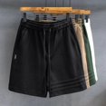thumbnail image 4 of Men's Casual Sports Shorts Comfortable Loose Fit Style Three Ideal for Summer Activities, 4 of 5
