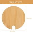 thumbnail image 2 of ADDHAT 6Pcs Lids Bamboo Wood Round - for Home Use, 2 of 8