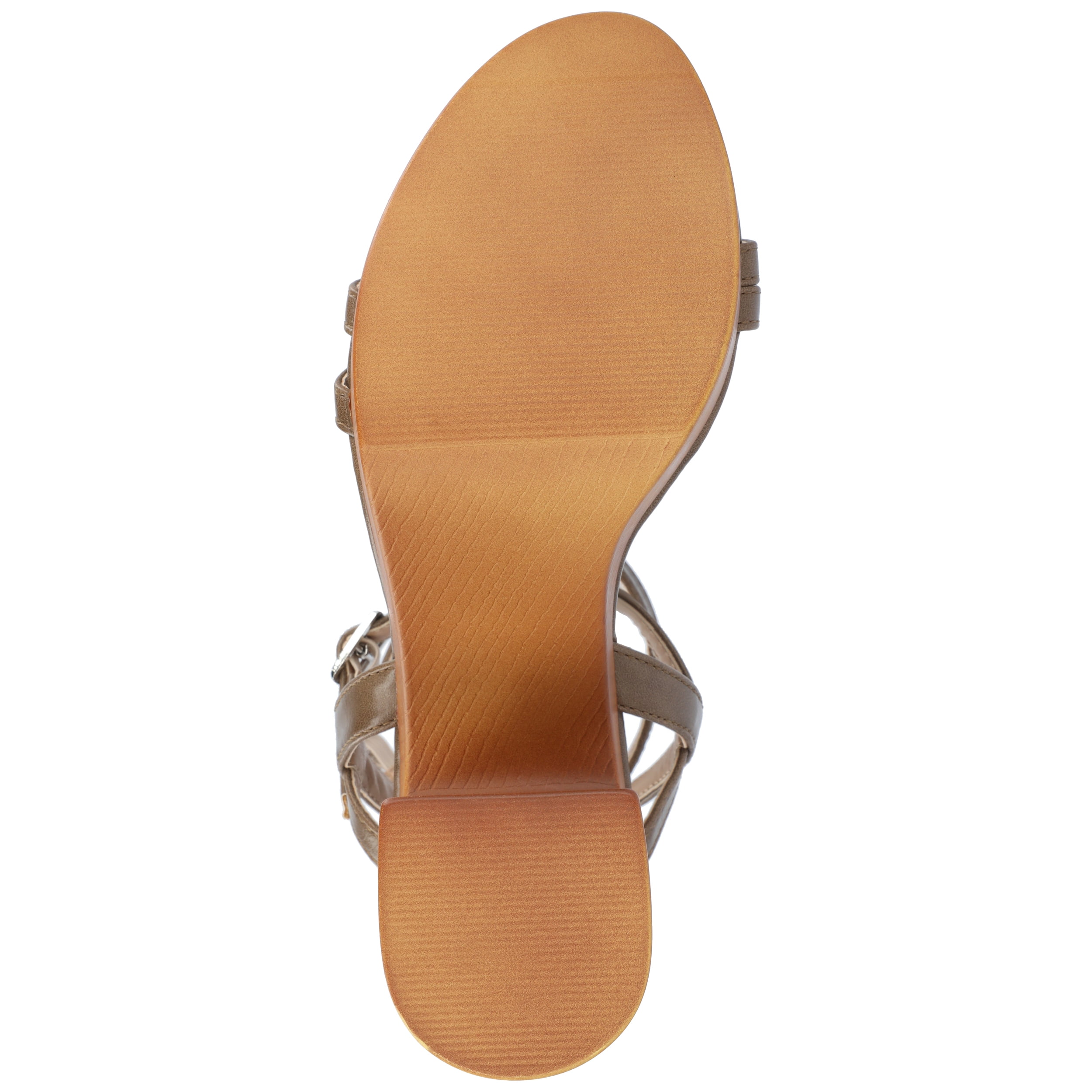 Journee Womens Emerynn Platform Clog Multi Strap Sandals