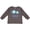 Charcoal, variant on Inktastic My Daddy Whale-y Loves Me Boys or Girls Long Sleeve Toddler T-Shirt