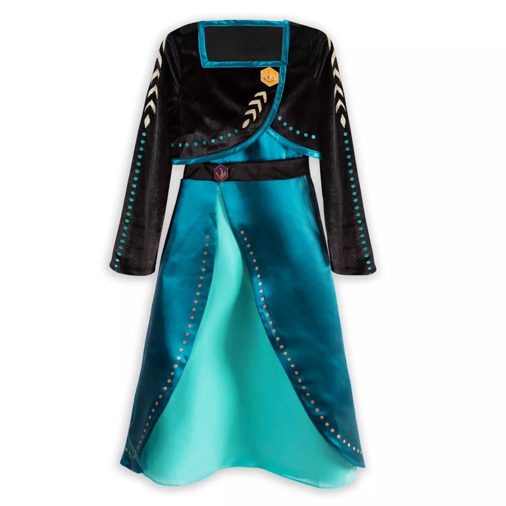 princess anna dress walmart Jurebecia Anna Costume for Girls, Frozen Princess Dress, Green Tutu, 110cm, 3-4 Years, Accessories