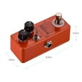 thumbnail image 2 of MOSKY D250X Mini Electric Guitar Overdrive Preamp Effect Pedal 2 Models Full Metal Shell True Bypass, 2 of 7