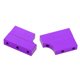 thumbnail image 3 of 2 placas de montaje de aluminio para motor, soportes para motor HSP 94122 y 94106 Púrpura, 3 of 7
