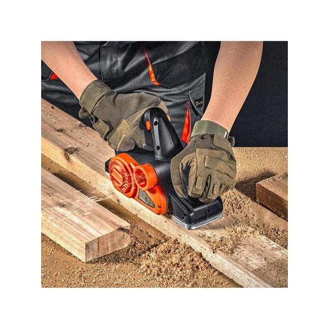 Electric Hand Planer, 3-1/4" Width Corded Electric Hand Planer, 16500 RPM High-Speed Powerful Electric Handheld Planers For Woodworking, Wood Chamfer DIY, Smooth Finish Carpentry Tool, FCC-SDoC