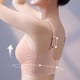 thumbnail image 4 of Sujetador sin aros y sin costuras con relleno y escote festoneado para mujer: bralette suave y cómodo sin aros, cobertura total, informal y sexy, 4 of 7