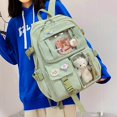 thumbnail image 1 of Conjunto de 5 piezas de mochila Kawaii para niñas, bolsa escolar para estudiantes, bolsas para libros, estuche para lápices, mochila de viaje para mujeres, 1 of 4