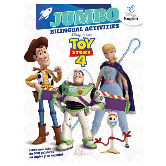 Toy Story 4 Jumbo Ediciones Larousse Tomo 1