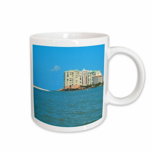 3drose, Marco Island Resort Florida Everglades, 15oz Mug