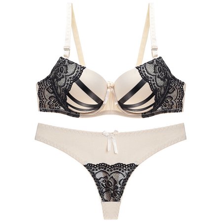 

Liveday Lingerie Sets Comfort Permeable Support Lace Breathable High Quality Lining Bra For Woman New