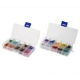 thumbnail image 1 of 600pcs 20 Colors Gourd Shape Safety Pins Metal Clips Knitting Stitch Marker, 1 of 6