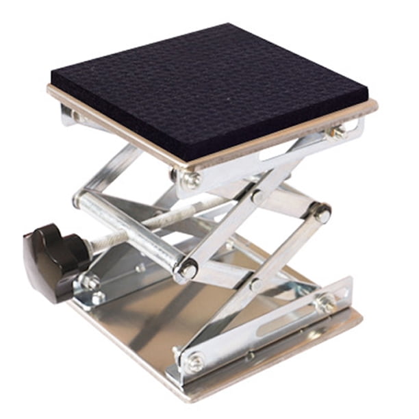 Elevador Enrutador para Maquinaria Carpintería para Eliminación Basura (acero Inoxidable 15*15 Cm)
