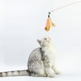 thumbnail image 4 of Feather Cat Teaser Wand with Steel Wire, Replaceab, 4 of 6