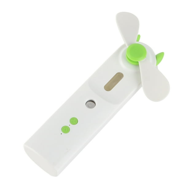 Ventilador De Niebla En Aerosol, Atomizador Incorporado, Ventilador De Nebulización De Viento Fuerte Ajustable, Enfriamiento Rápido, Mini Recargable Para El Hogar Para La Playa
