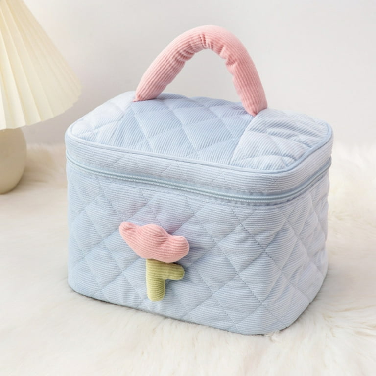 2pcs Travel Makeup Bag for Women Large Capacity Cosmetic Bag