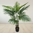 thumbnail image 3 of 4FT Artificial Palm Plants, Artificial Palm Tree in Pot for Home Decor Indoor Outdoor, 3 of 5