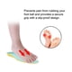 thumbnail image 3 of Plantillas ortopédicas, Plantillas para Zapatos,1 par Pie Plano Ortopédico Arch Support PU Foam Shoe Inserts para ni?os Ni?os Zapatos de bebé(S) EOTVIA No, 3 of 7