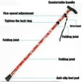 thumbnail image 3 of Walking Stick - Adjustable and Foldable - Lightweight - Comfortable Grip - Durable Walking Aid Mobility Aid - Collapsible Walking Stick, 3 of 5