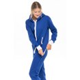 thumbnail image 4 of Notus Unisex Adult Onesie One Piece Pajama Romper Hooded Zip Sleepwear Jumpsuit for Men and Women Royal Blue XL, 4 of 6