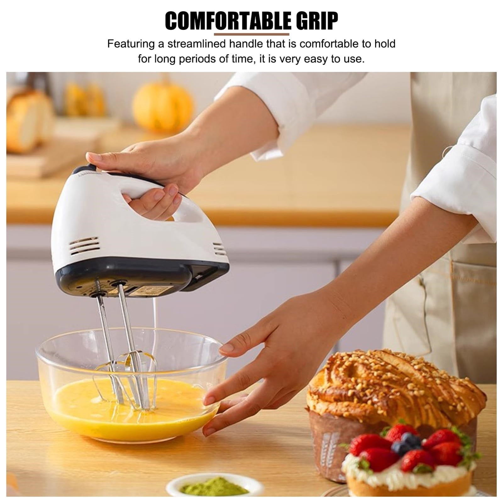 Stand Mixer Classic Stand And Hand Mixer Adjustable Stainless Steel Whisk Mixer For Frosting Meringue Dough Eggs Batter Mini Cooking Small Stainless Steel Things to Get Women for Christmas Stand Mixer