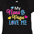 thumbnail image 4 of Inktastic My Nana and Papa Love Me with Hearts Boys or Girls Baby Bodysuit, 4 of 5
