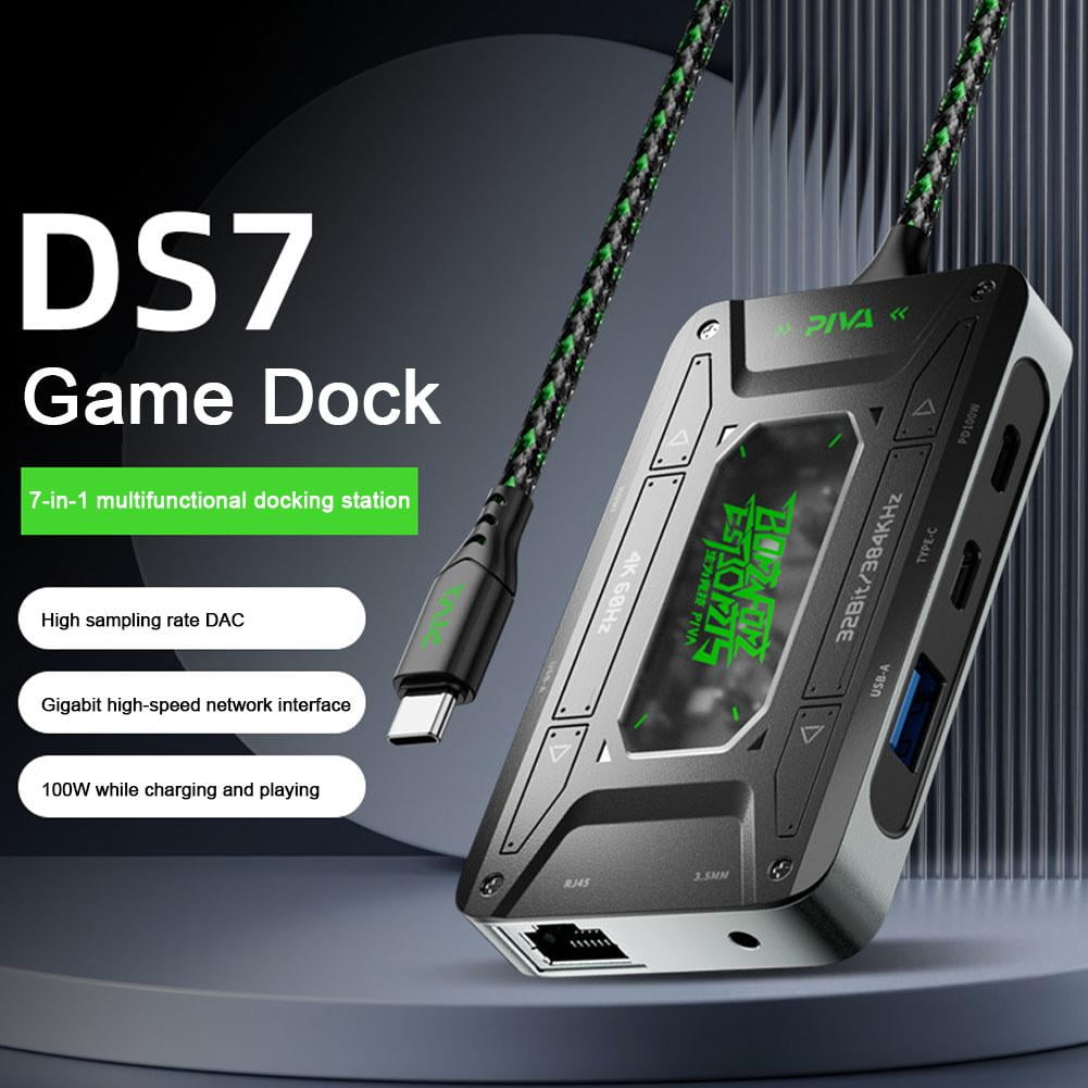 Type-C Docking Station with Multi-Functional Interface, High-Speed Transmission, and HD Display for Mobile Workers