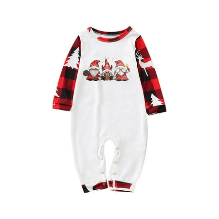 

Fesfesfes PJS Sets Xmas Baby Kids Child Printed Top+Pants Family Matching Pajamas Set Sale Clearance