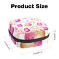 thumbnail image 2 of Easter Storage Bag for Sanitary Napkins - Velvet, Sponge, and Oxford Fabric Period Pouch Organizer 4.7x6.6x6.6 in., 2 of 6