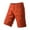 Red, variant on IROINNID Men's Cotton Solid Cargo Shorts Outdoor Wear Lightweight Bermuda Shorts with Pockets, Navy