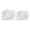 thumbnail image 1 of Paquete de 200 Broches de material acero Inoxidable con Broche de , Hebilla, Llavero, Anillas para Cordón DYNWAVEMX Spring Snap Clasp 2020 NUEVO, 1 of 8