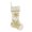White, variant on Lovely Christmas Stockings as Candy Wrap for Wedding Venues, Halloween, Christmas, Thanksgiving Day 18.9 x 7.9 Inches
