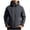 Dark Gray, variant on Solid Windproof Jackets for Men Lightweight Softshell Fleece Lined Outdoor Hiking Coats Hidden Pockets Travel Daily Camping Tops Dark Blue M